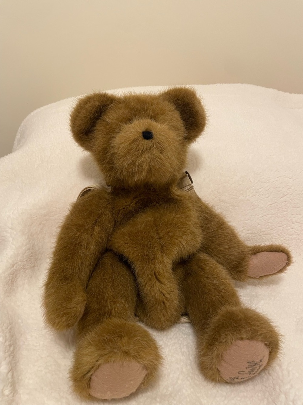 Boyd’s Bears signed backpack